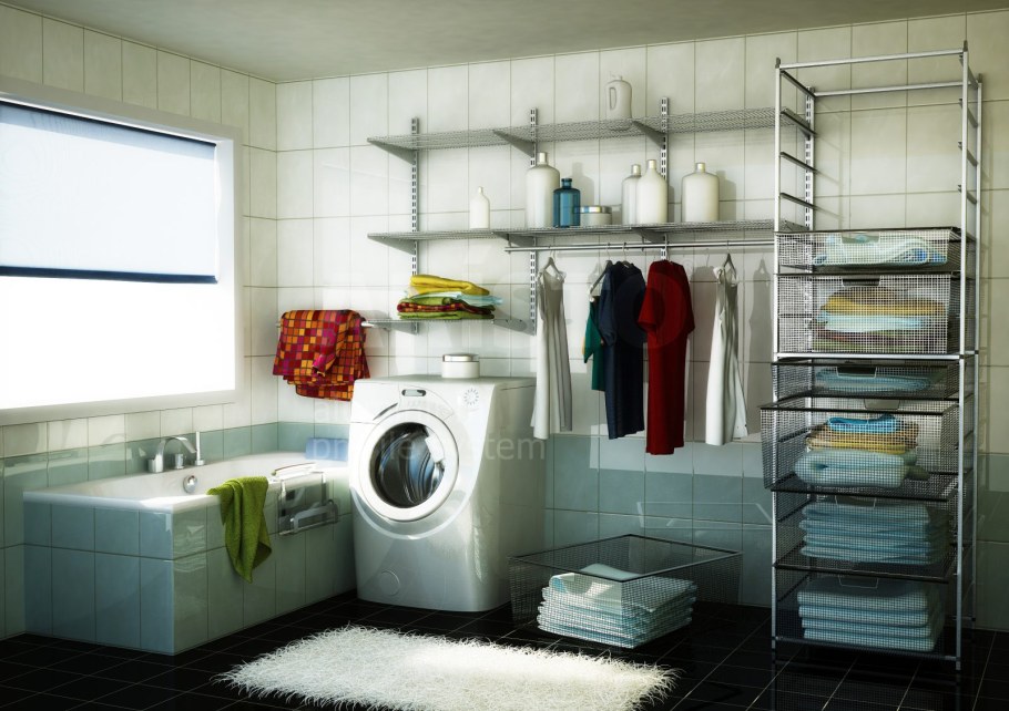 Прачечная и гладильная в частном доме