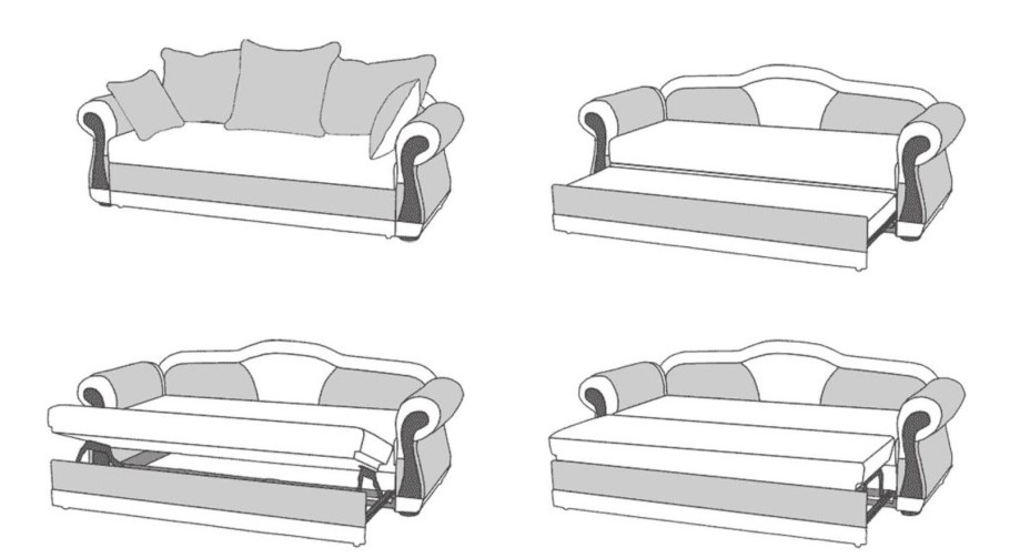 Макет дивана