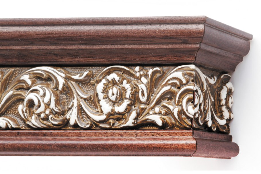 Карниз Гиро хром матовый