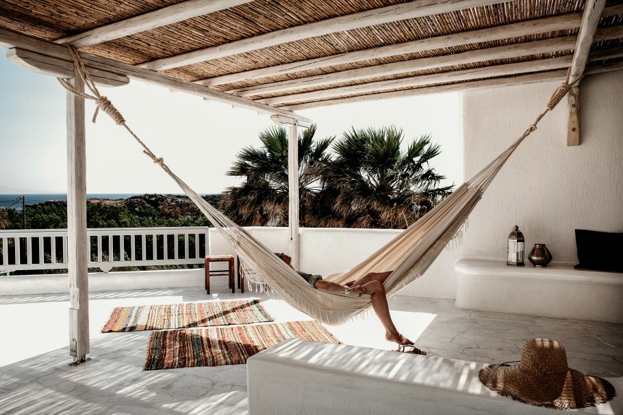 Гамак на пляже