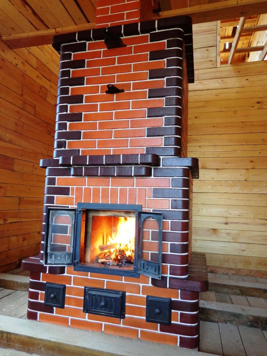 Отопительно варочная печь шведка Малютка