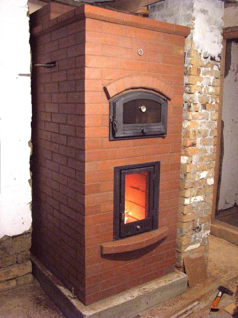 Печь отопительная дровяная 1000 700 кирпич