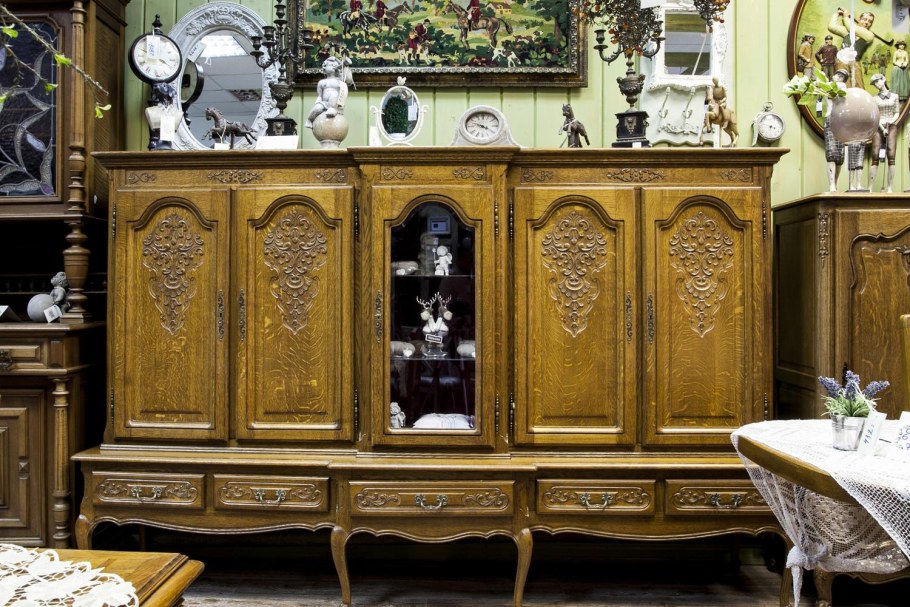 Буфет сервант кухонный в стиле Кантри