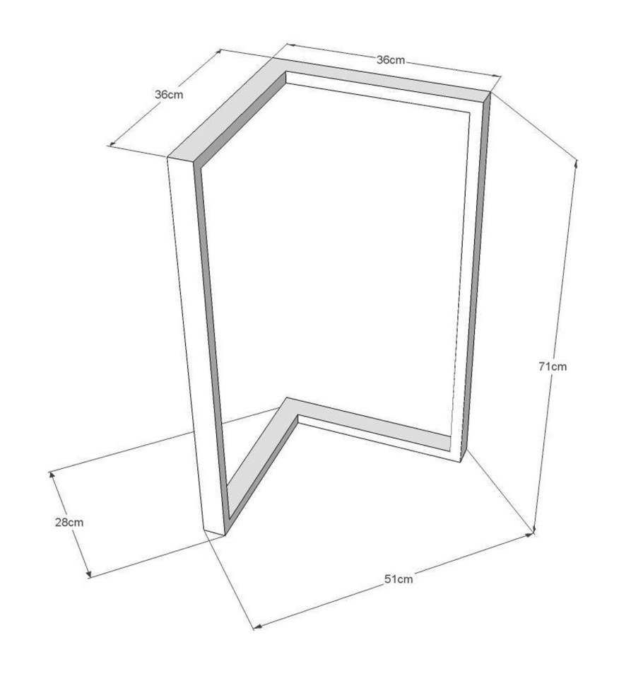 Табурет из профильной трубы 20 20 чертеж