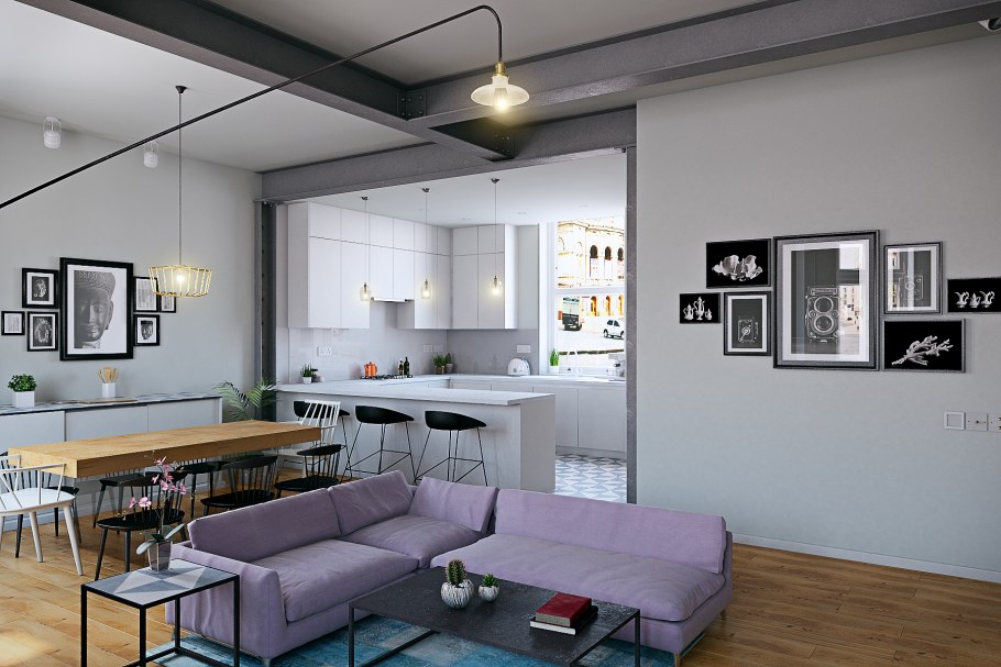 Референсы по 3д визуализации интерьеров