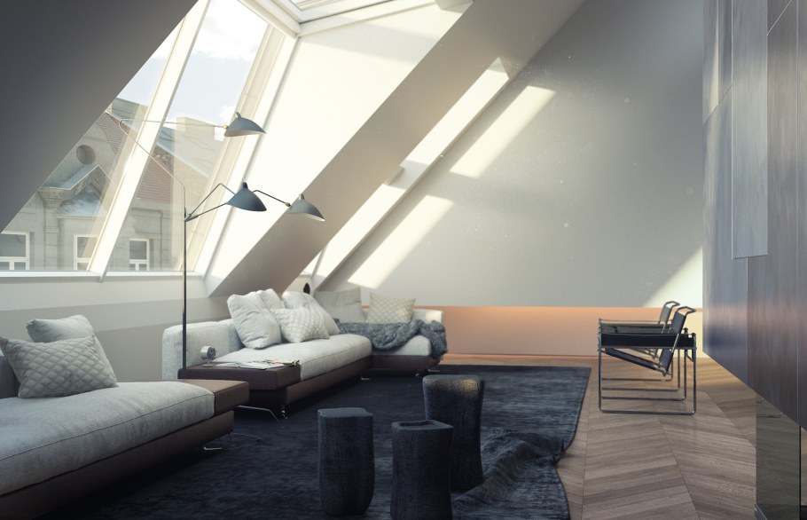 Визуализация интерьера в 3d Max Vray