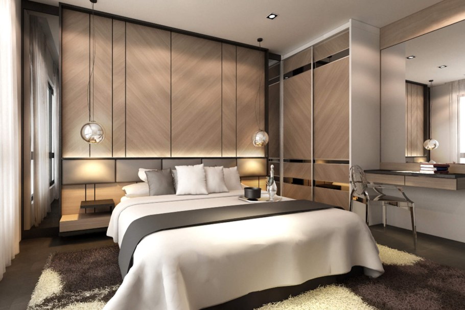 Референс спальной комнаты