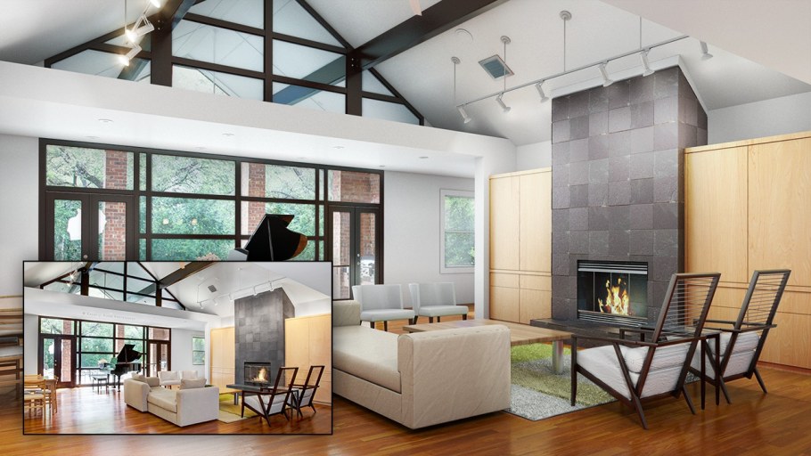 Interior model 3ds Max