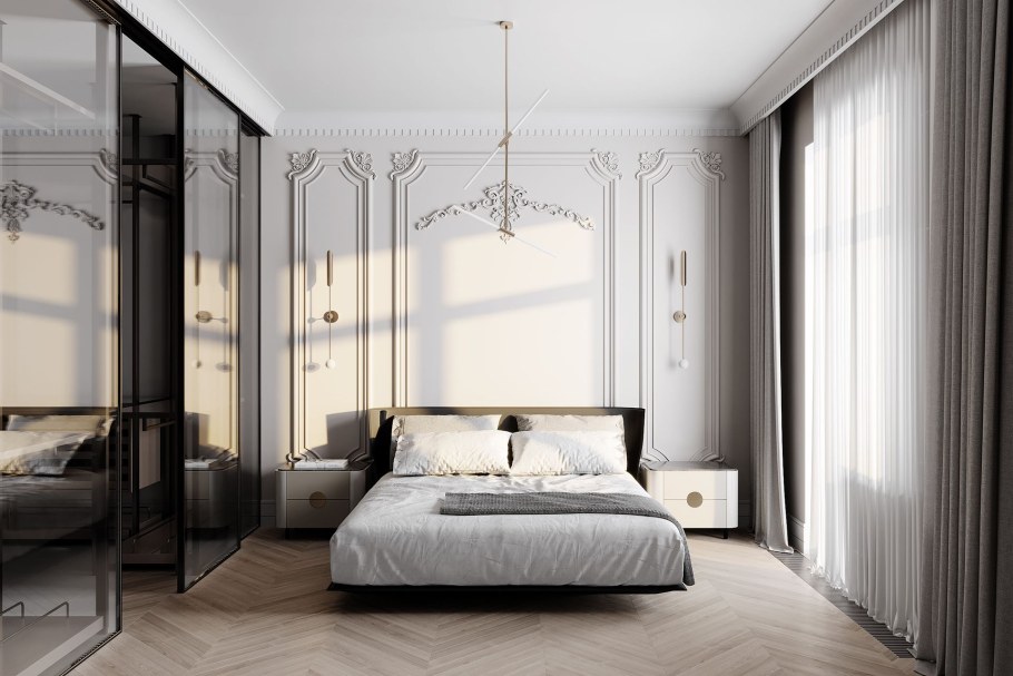 Беханс спальня Неоклассика