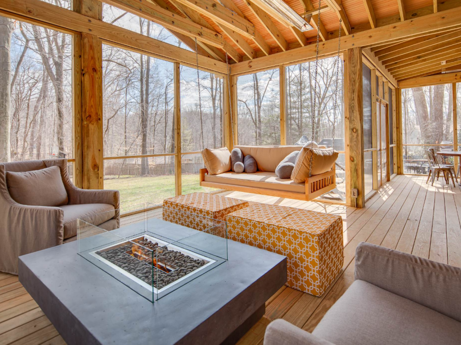 Фазенда "веранда в стиле Шале"