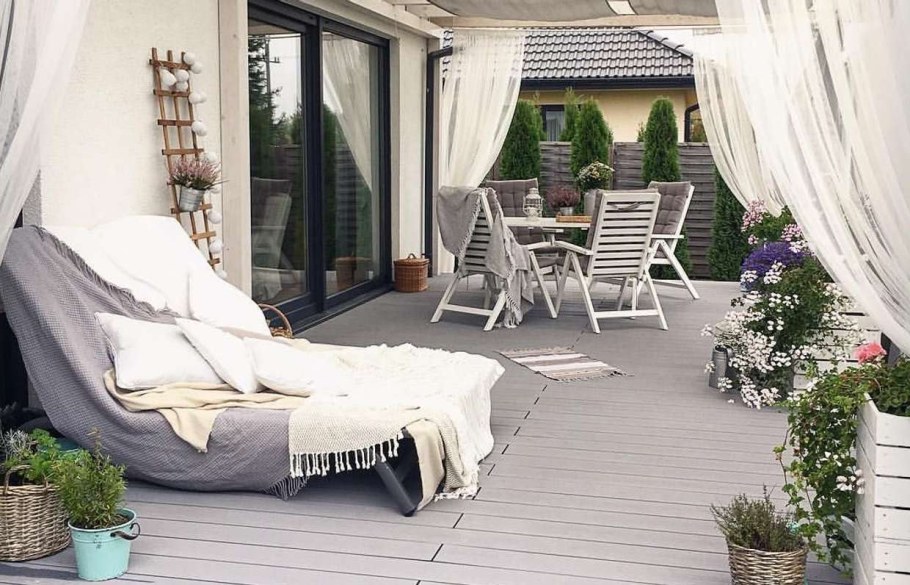 Экостиль веранда