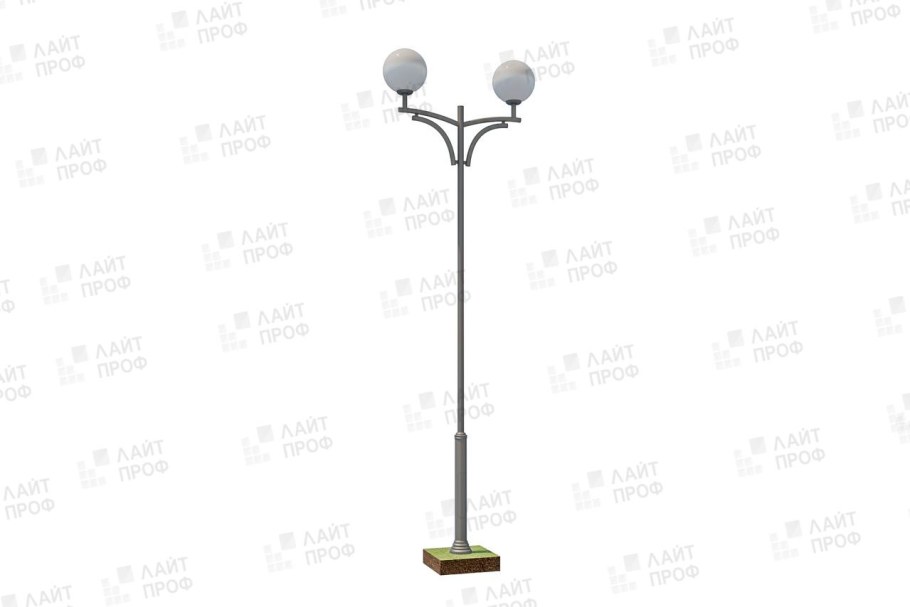 Опора Парковая ,h=4м,со светодиодным светильником АРМСВЕТ