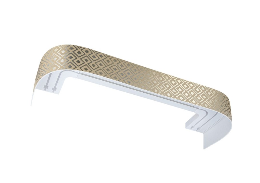 Ширина двухрядной потолочной гардины