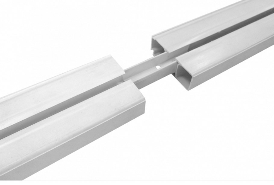 Карниз потолочный эконом плюс (2-х рядный) размер ширина