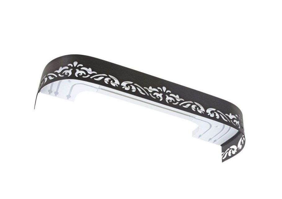 Карниз Legrand кружево 3,0м венге с хромом