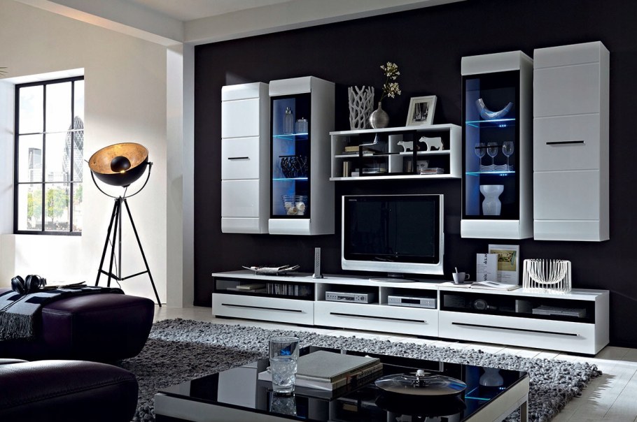 Гостиная лазурит Летиция белая