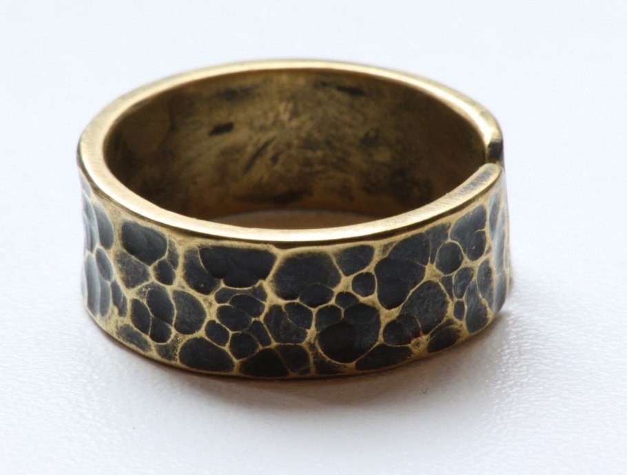 Черненая латунь