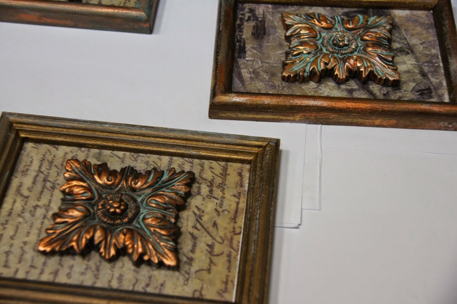 Патина "окисленная медь" Fractal