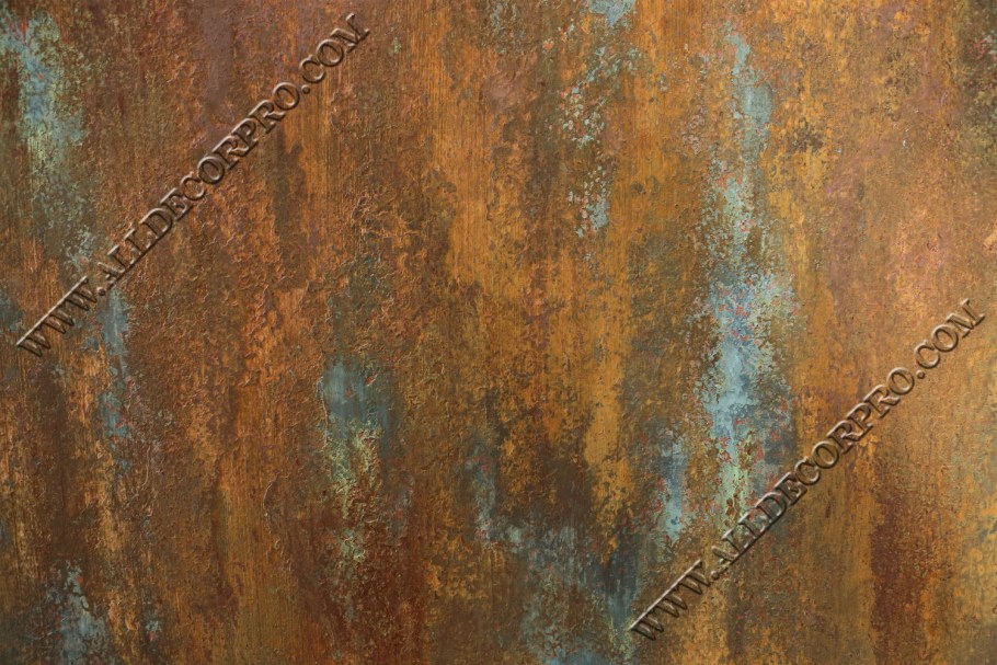 Медь фактура патинированная