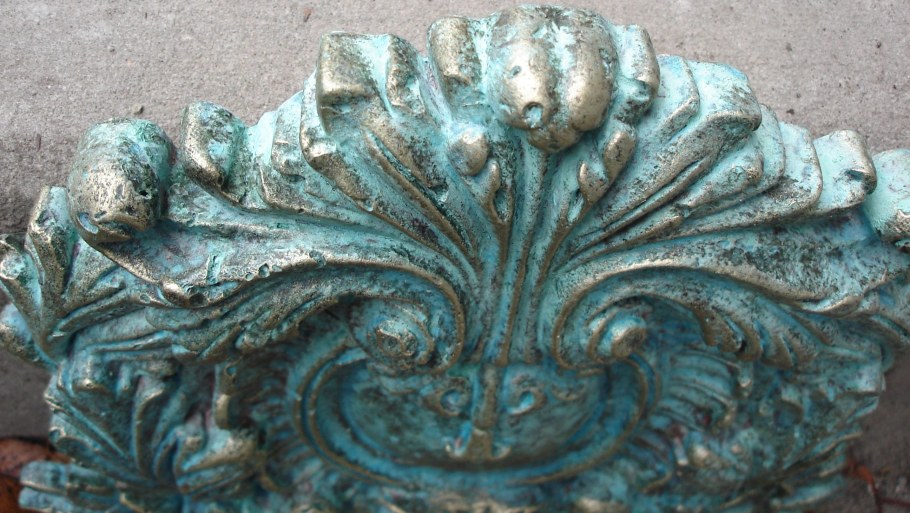 Металл патинированная медь