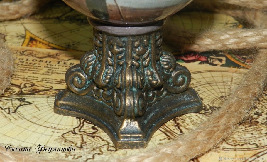 Краска патинированная латунь