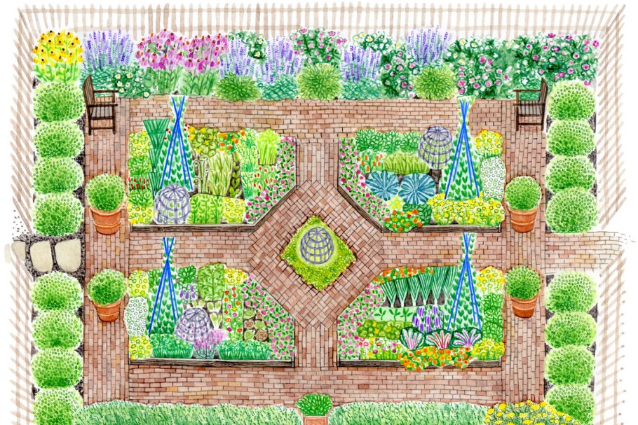 Расположение участка по сторонам света