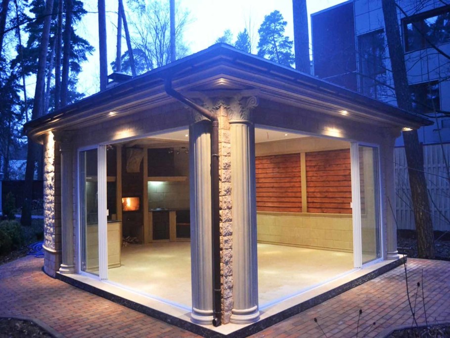 Беседка гриль игора