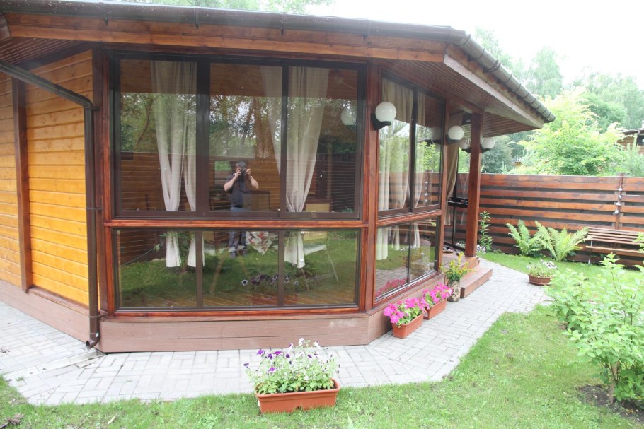 Зона барбекю мангальная зона закрытая