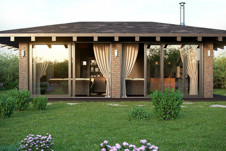 Теплая беседка