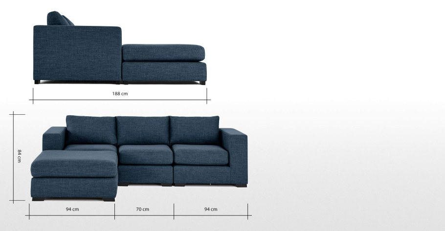 Диван с пуфом в комплекте