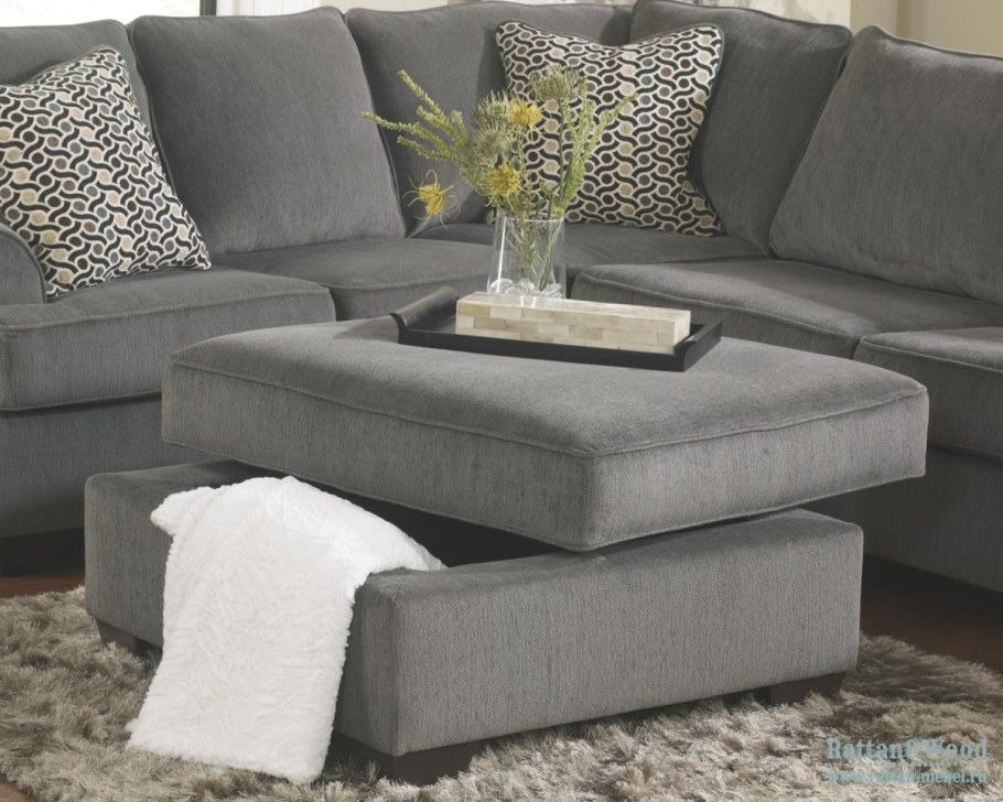 Диван Diego модульный угловой с пуфом