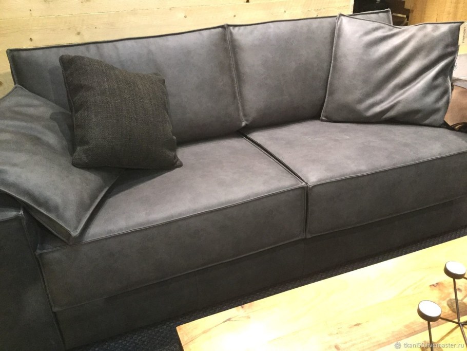 Угловой диван искусственная замша