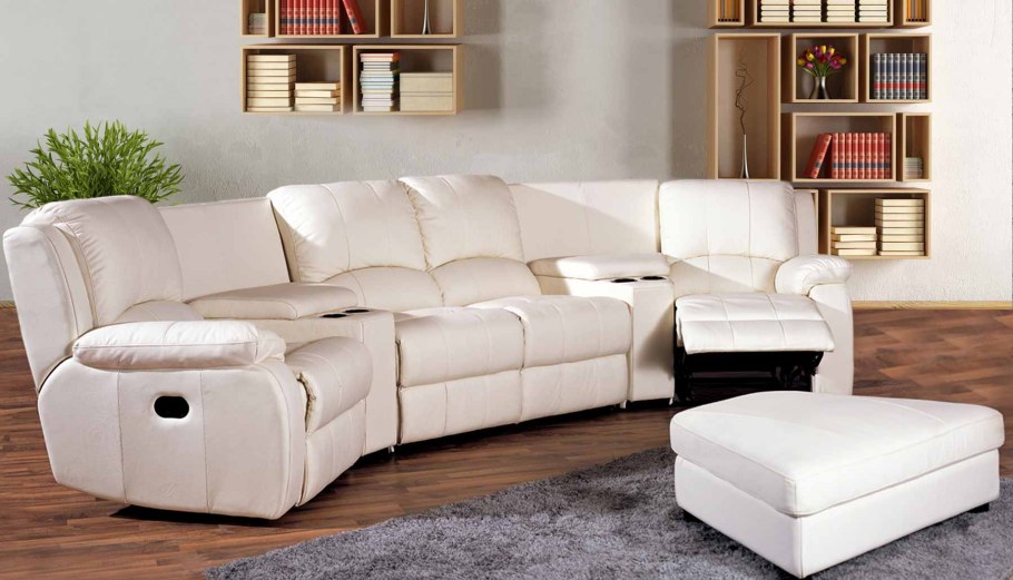 Угловой диван искусственная замша