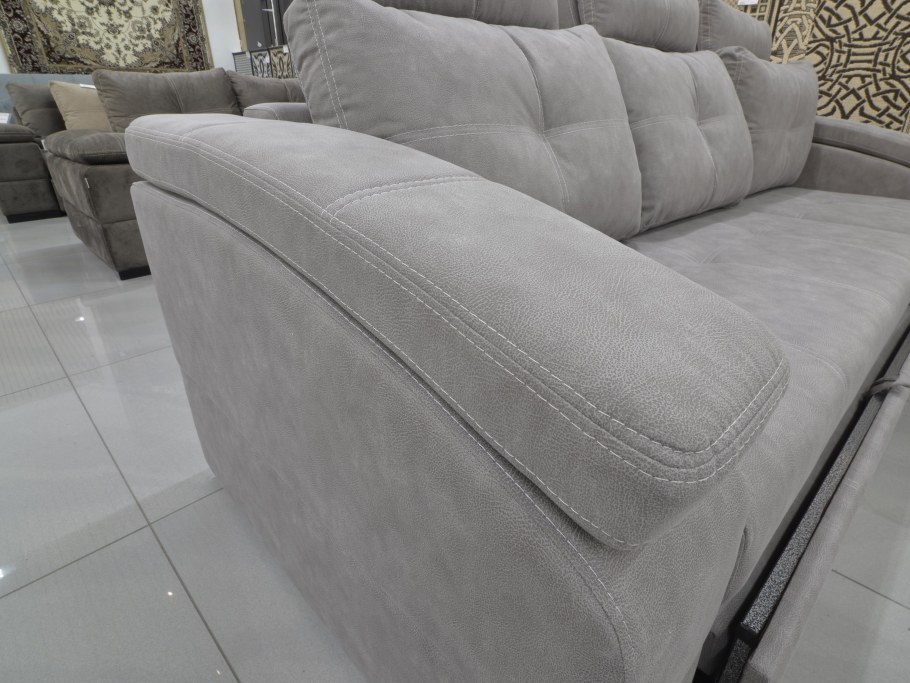 Диван из замши угловой Валенсия