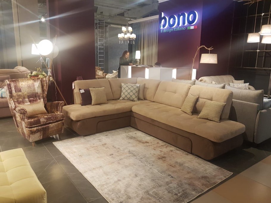 Диван искусственная замша