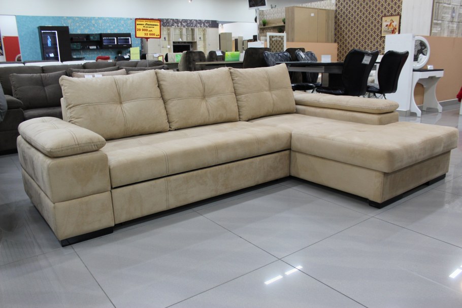 Кожаный диван Голливуд белый