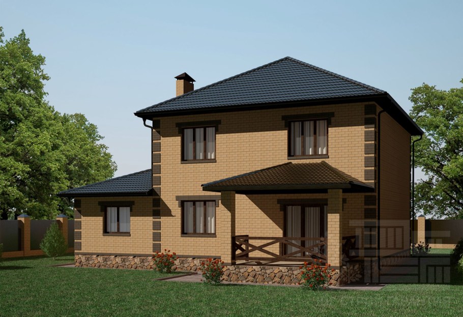 Двухэтажный дом