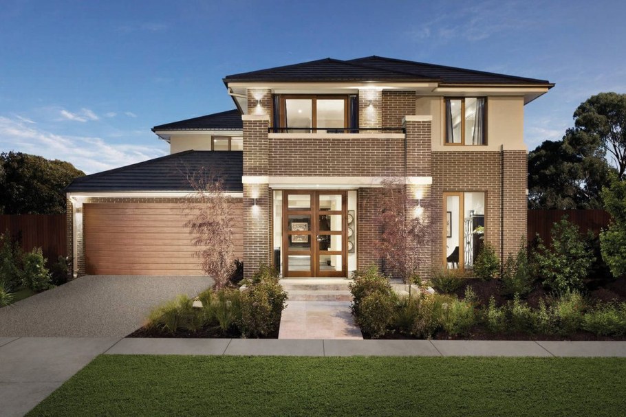 Проекты двухэтажных домов из кирпича