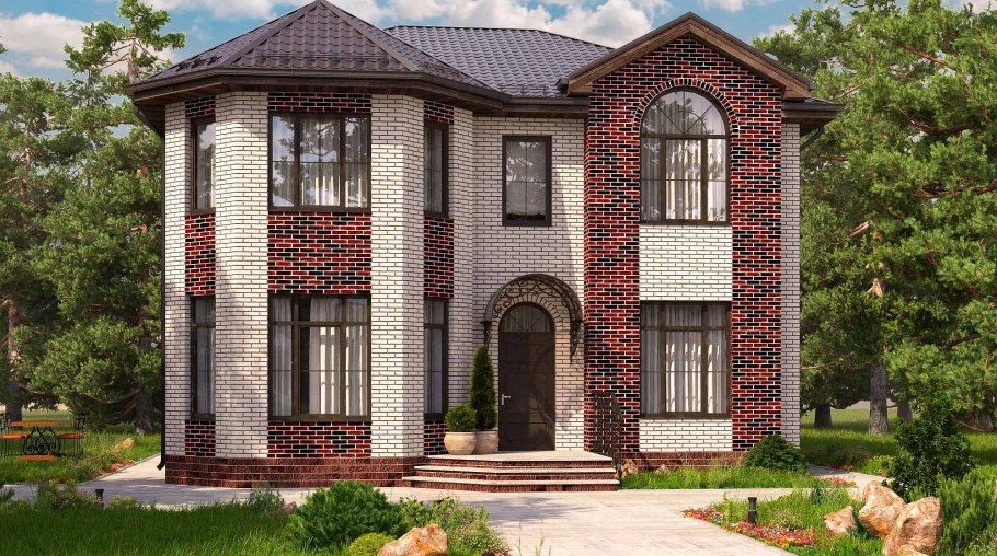 Фасад проект Новация Райт 225