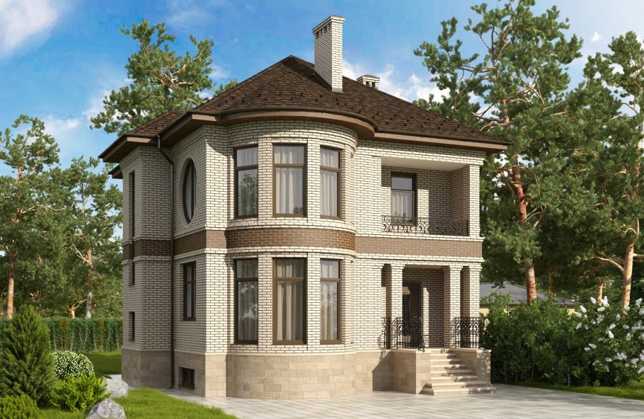 Кирпичный дом