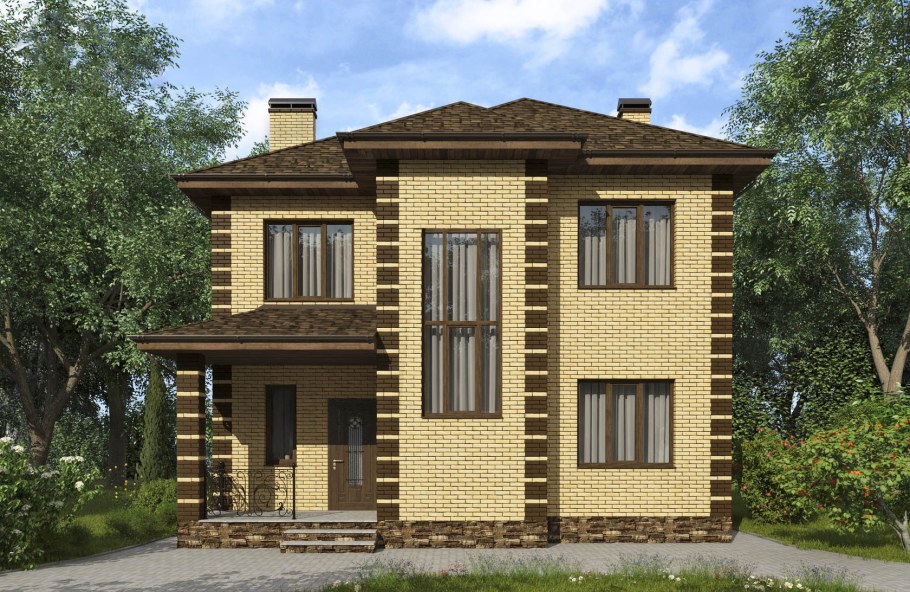 Кирпичный дом