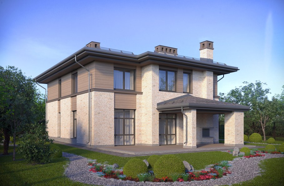 Кирпичный дом