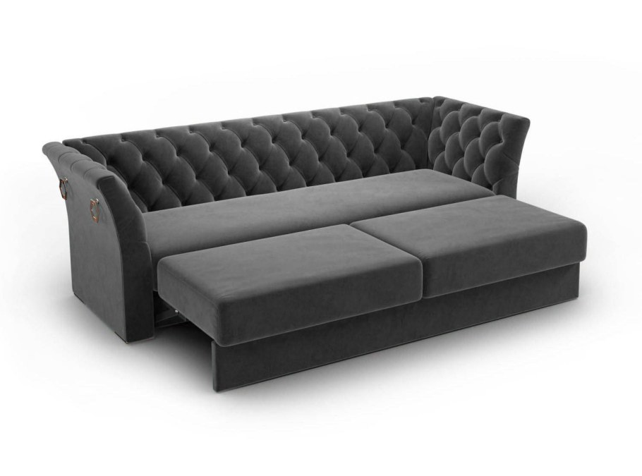 Диван трехместный раскладной современный