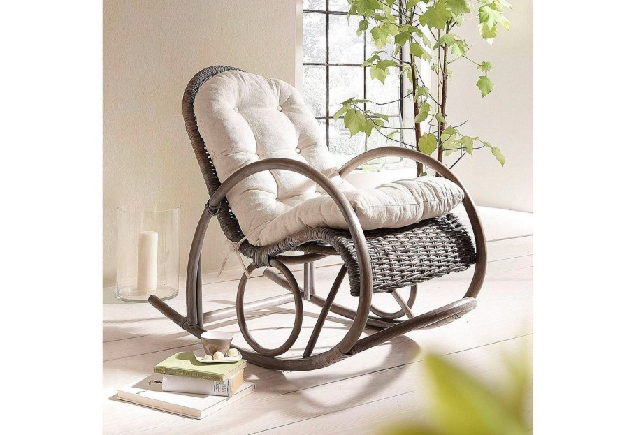 Кресло качалка "Ориент ваниль"