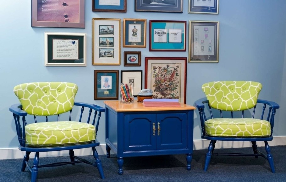 Крашенная мебель в интерьере