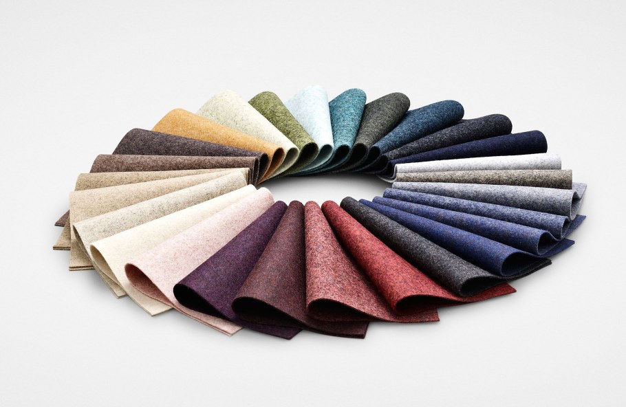Палитра тканей для салона