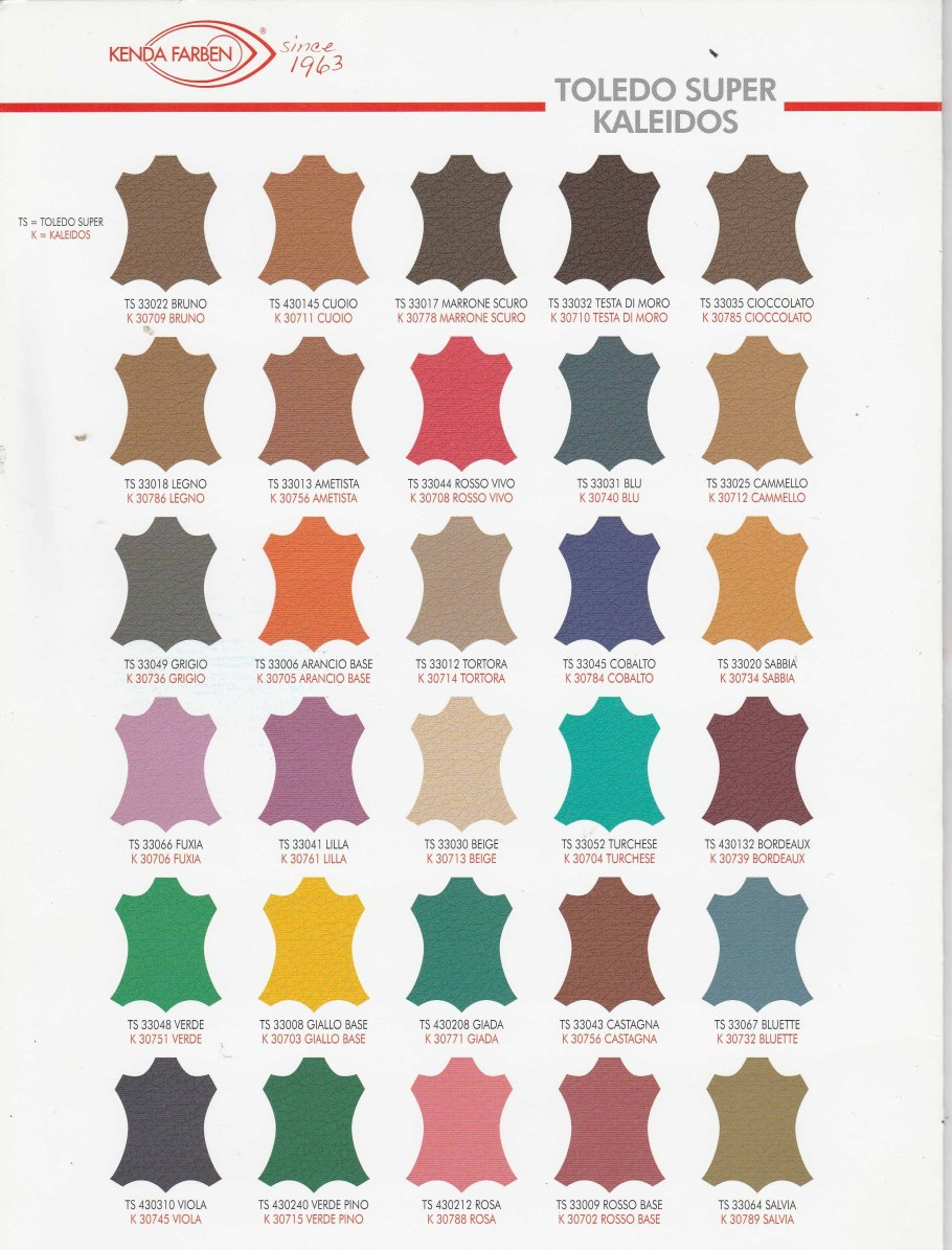 Kenda Farben Toledo super палитра