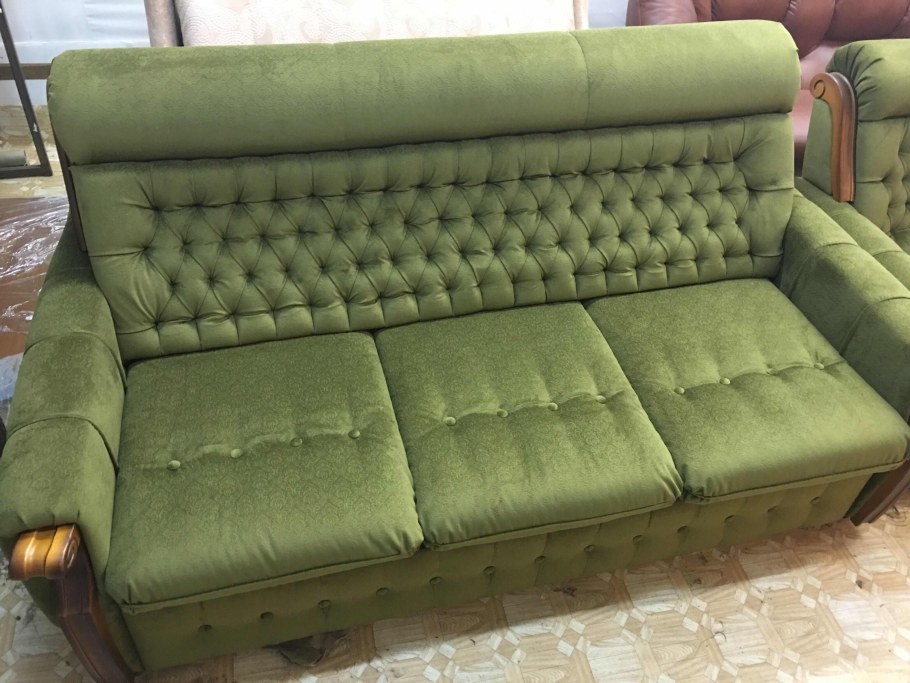 Перетянуть угловой диван