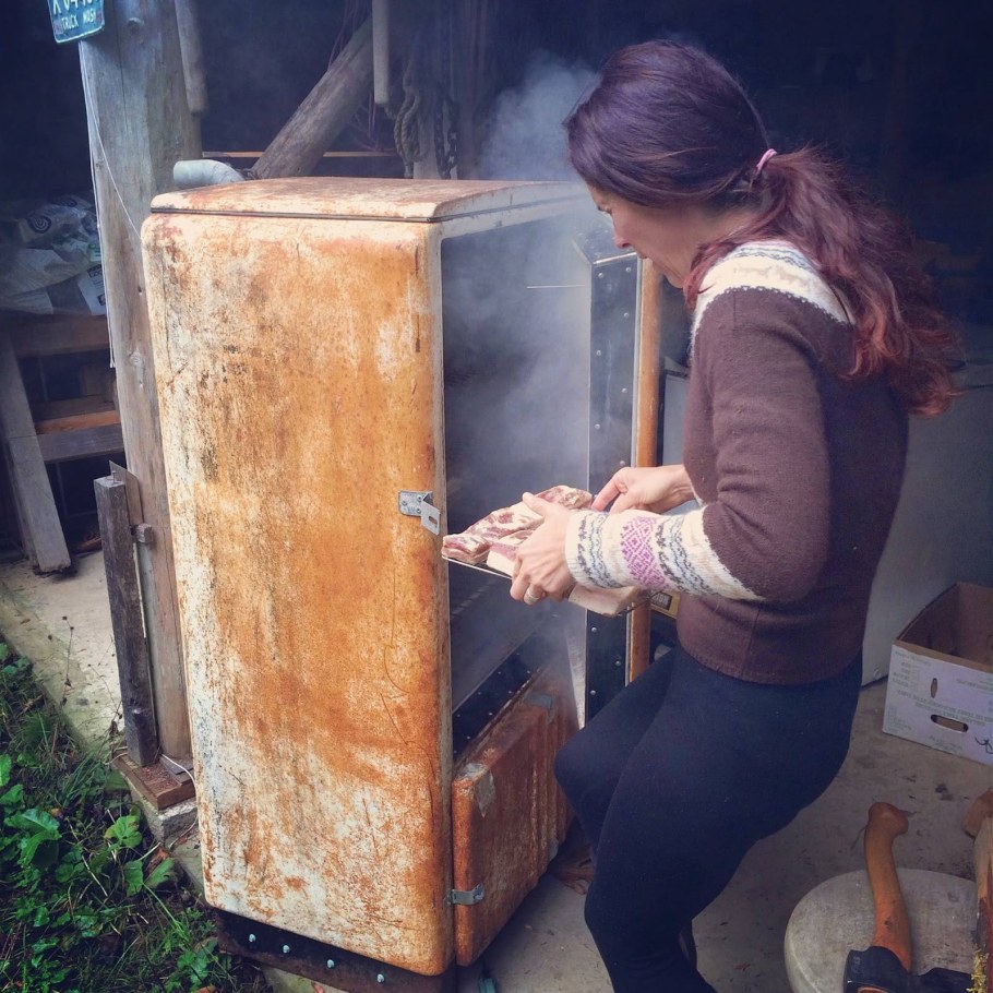 Коптильня из холодильника