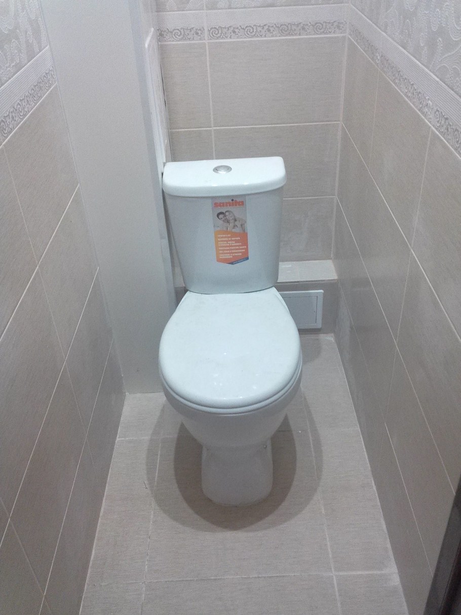 Туалетная комната после ремонта